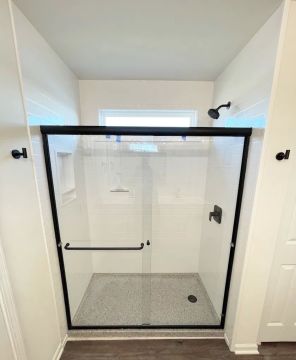 Walk in shower installation by We Improve For You LLC